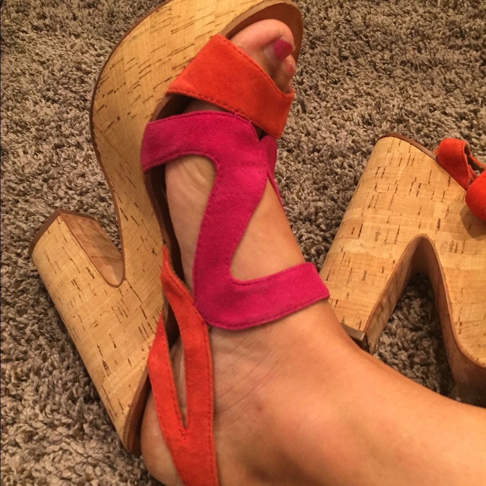 Cork Heel Platforms